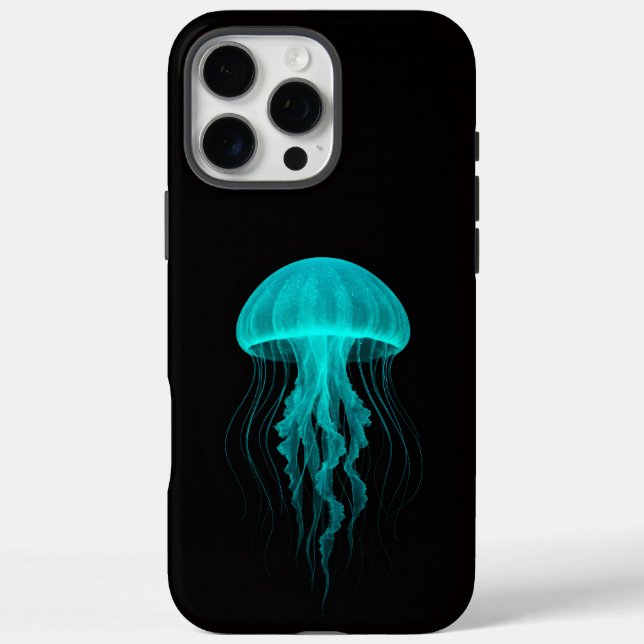 Funda iPhone 16 Pro Max Black 4 Luxe iPhone 16 Pro Max, Medusa Verde (Reverso)
