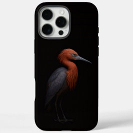 Funda iPhone 16 Pro Max Black 4 Luxe iPhone 16 Pro Max, Reddish Egret