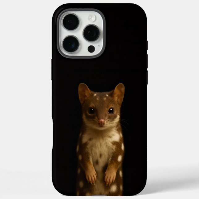 Funda iPhone 16 Pro Max Black 4 Luxe iPhone 16 Pro Max, Sweet Quoll (Reverso)