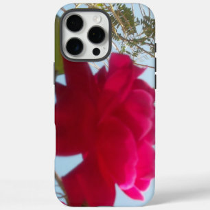 Funda iPhone 16 Pro Max Bloom celestial: Un Rosa contra el cielo