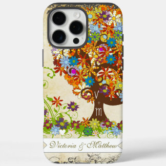 Funda iPhone 16 Pro Max Boda de bifurcación lateral del bosque encantado