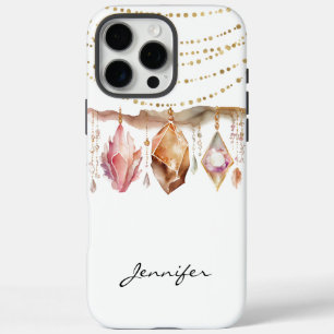 Funda iPhone 16 Pro Max Boho Gem iPhone nativo americano