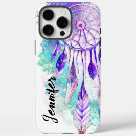 Funda iPhone 16 Pro Max Boho Indian Dreamcatcher