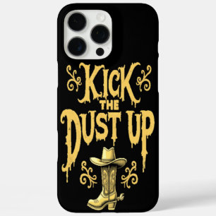 Funda iPhone 16 Pro Max Boots de vaqueros occidentales y pateo el polvo