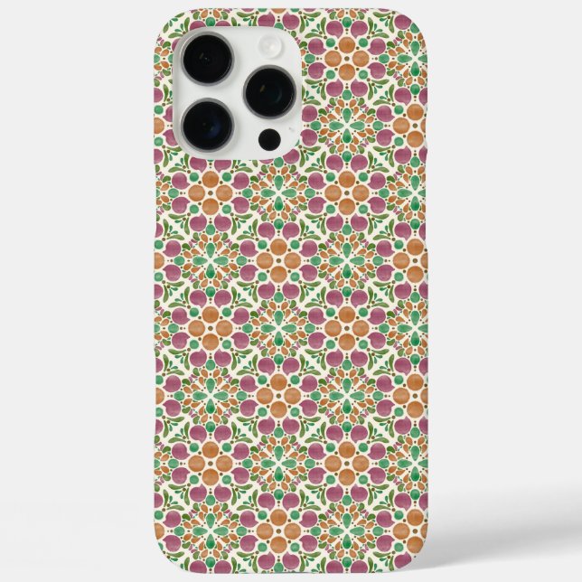 Funda iPhone 16 Pro Max Botanical Pop_Forest (Reverso )