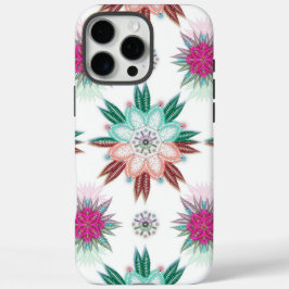Funda iPhone 16 Pro Max Brisa bohemia en la flor de Mandala