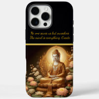 Buda en medio de flores de loto.