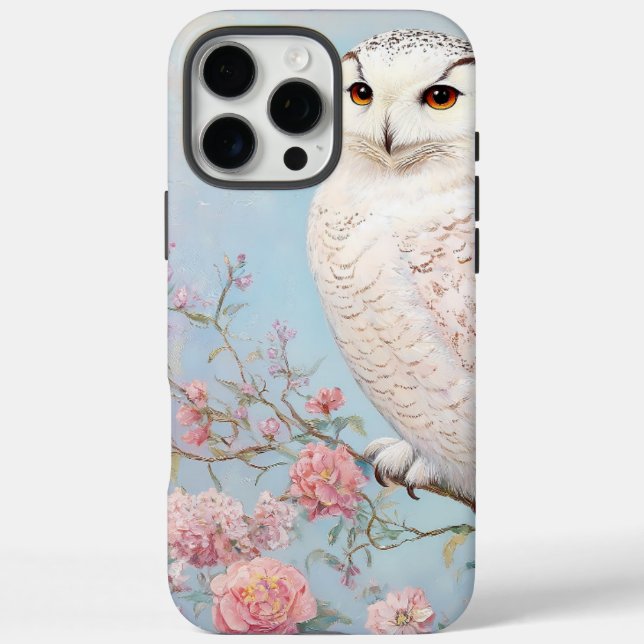 Funda iPhone 16 Pro Max Búho  (Reverso)