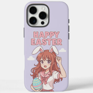 Funda iPhone 16 Pro Max Bungalow de Pascua Floral de Watercolor