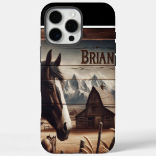 Funda iPhone 16 Pro Max Caballo de Granja de Brian