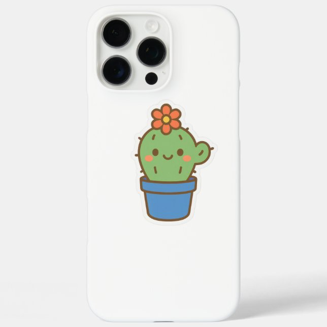 Funda iPhone 16 Pro Max Cactus caprichos (Reverso )