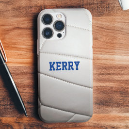 Funda iPhone 16 Pro Max Caja personalizada textura del voleibol