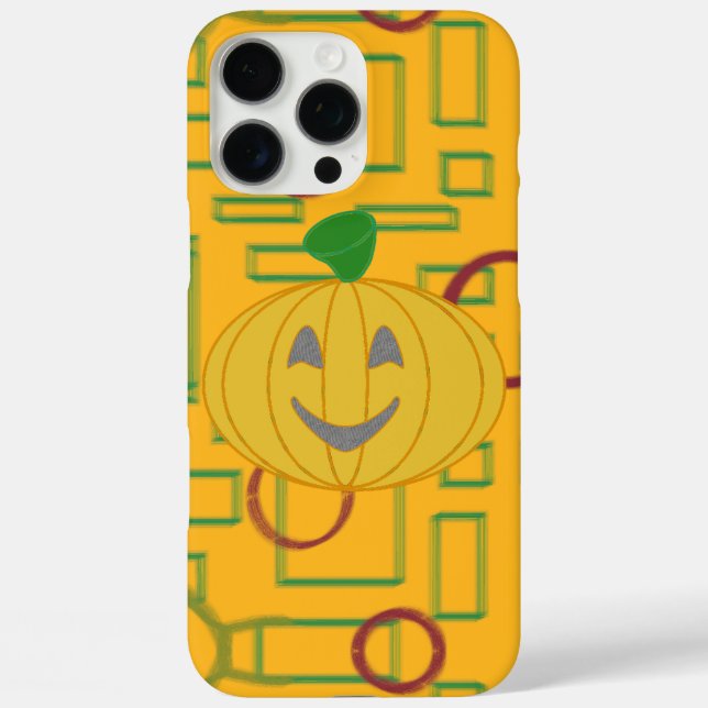 Funda iPhone 16 Pro Max Calabaza (Reverso )