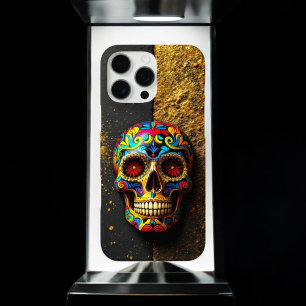 Funda iPhone 16 Pro Max Calavera de azúcar artística