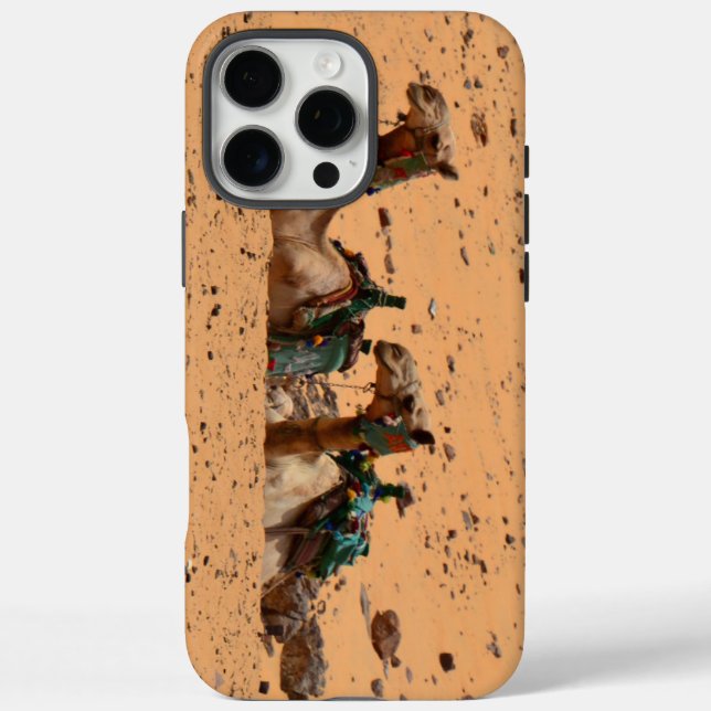 Funda iPhone 16 Pro Max Camello  (Reverso)