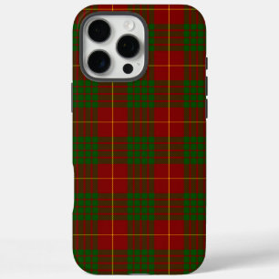 Funda iPhone 16 Pro Max Cameron tartan green