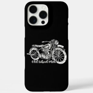 Funda iPhone 16 Pro Max Camisa de motocicleta de época