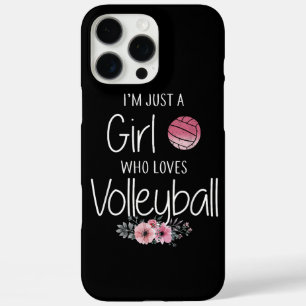 Funda iPhone 16 Pro Max Camisas De Voleibol Para Las Adolescentes Chicas