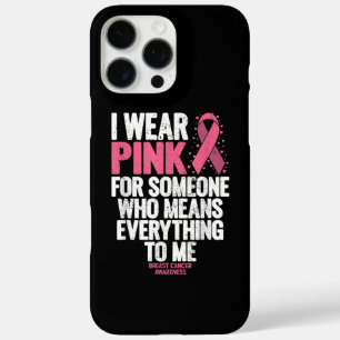 Funda iPhone 16 Pro Max Camisetas para la toma de conciencia sobre el cánc