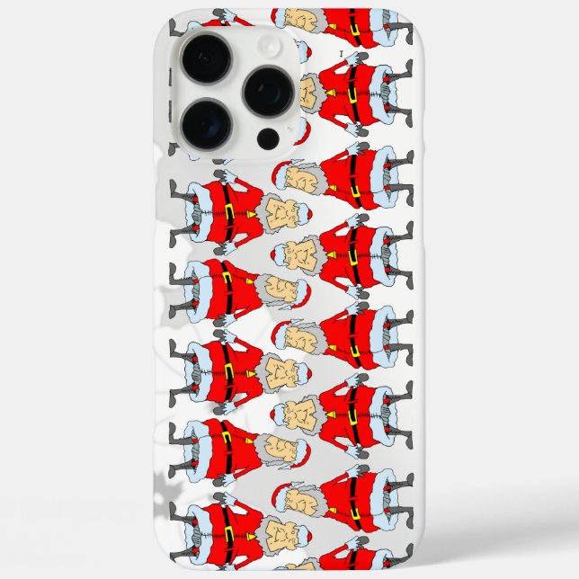 Funda iPhone 16 Pro Max Campanas de Santa (Reverso )