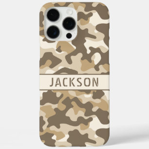 Funda iPhone 16 Pro Max Camuflaje de desierto personalizado