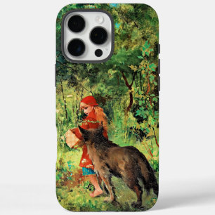Funda iPhone 16 Pro Max Caperucita Roja, arte fino,