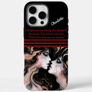 Funda iPhone 16 Pro Max Caras elegantes en abstracto