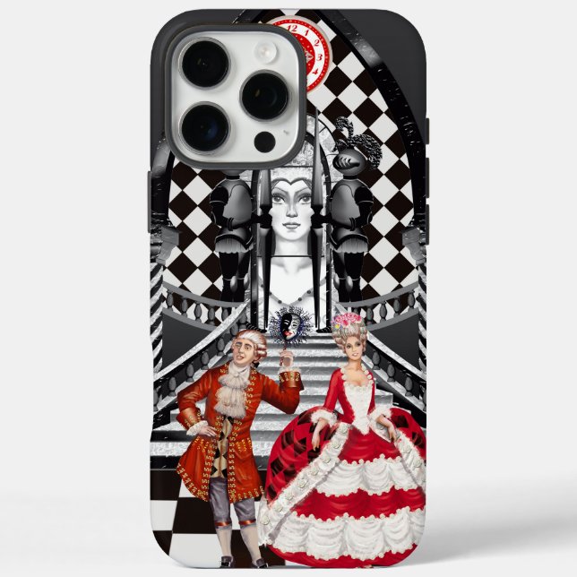 Funda iPhone 16 Pro Max Carnaval en una tierra mágica (Reverso)