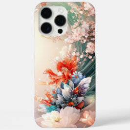 Funda iPhone 16 Pro Max Cascada floral encantada