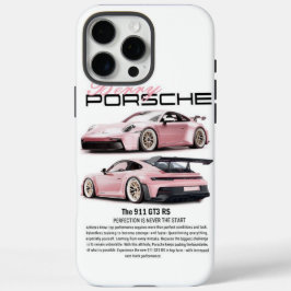 Funda iPhone 16 Pro Max Caso de carreras de Porshe