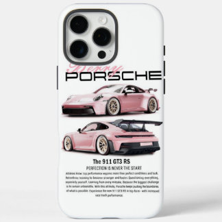 Funda iPhone 16 Pro Max Caso de carreras de Porshe