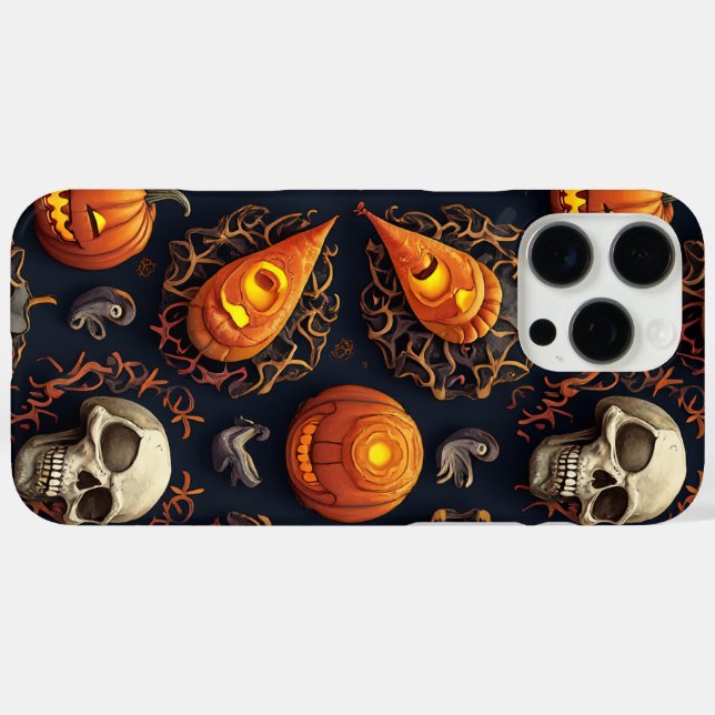 Funda iPhone 16 Pro Max Casos de teléfono del día único de Halloween (Reverso  (Horizontal) )