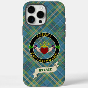 Funda iPhone 16 Pro Max Cassidy Irish Claddagh Personalizado