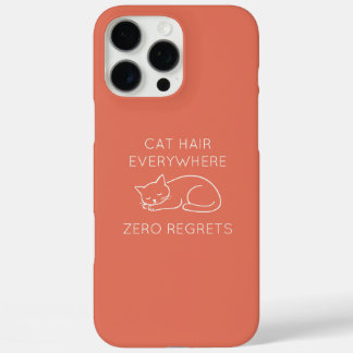 Funda iPhone 16 Pro Max Cat hair everywhere zero regrets
