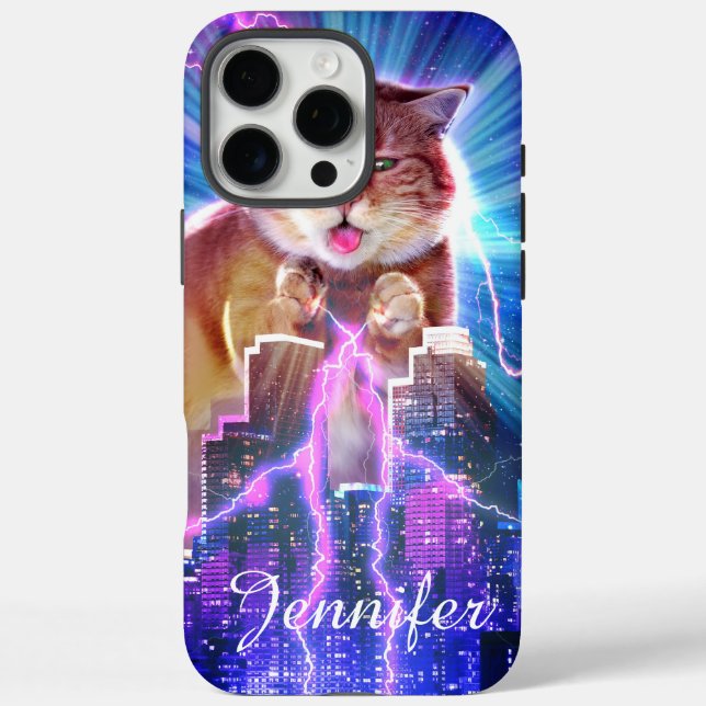 Funda iPhone 16 Pro Max Catzilla (Reverso)