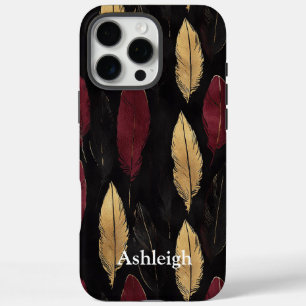 Funda iPhone 16 Pro Max Causas del oro rojo negro