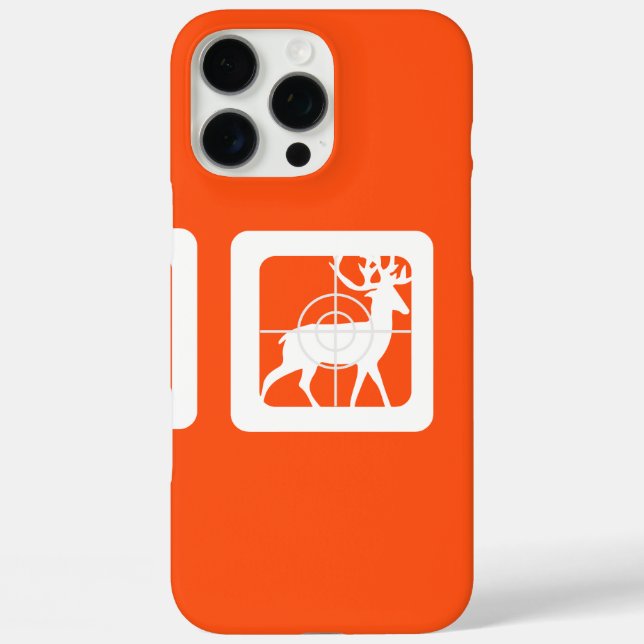 Funda iPhone 16 Pro Max Caza de sueño de comer (Reverso )