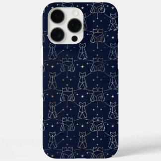 Funda iPhone 16 Pro Max Celestial Cat Constellation iPhone Case