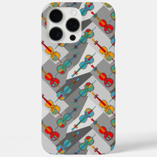 Funda iPhone 16 Pro Max Cellos angulados (Reverso )