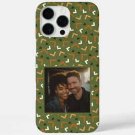 Funda iPhone 16 Pro Max Cestas de regalos de Navidad audaces Memphis Print