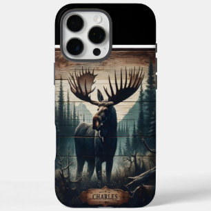 Funda iPhone 16 Pro Max Charles, El Majestuoso Moose