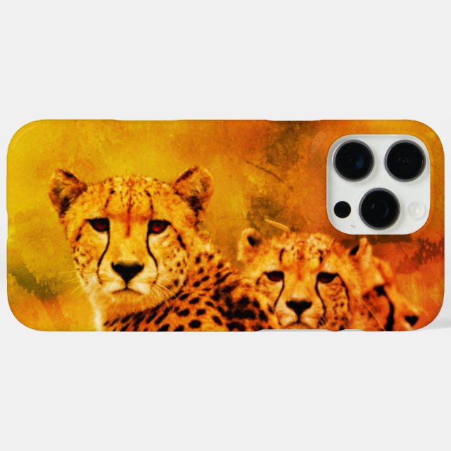 Funda iPhone 16 Pro Max Cheetah (Reverso  (Horizontal) )