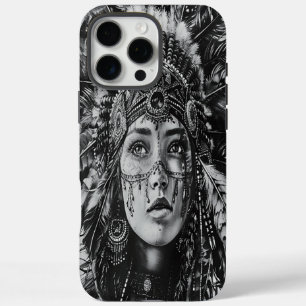 Funda iPhone 16 Pro Max Chica guerrero de Feathered