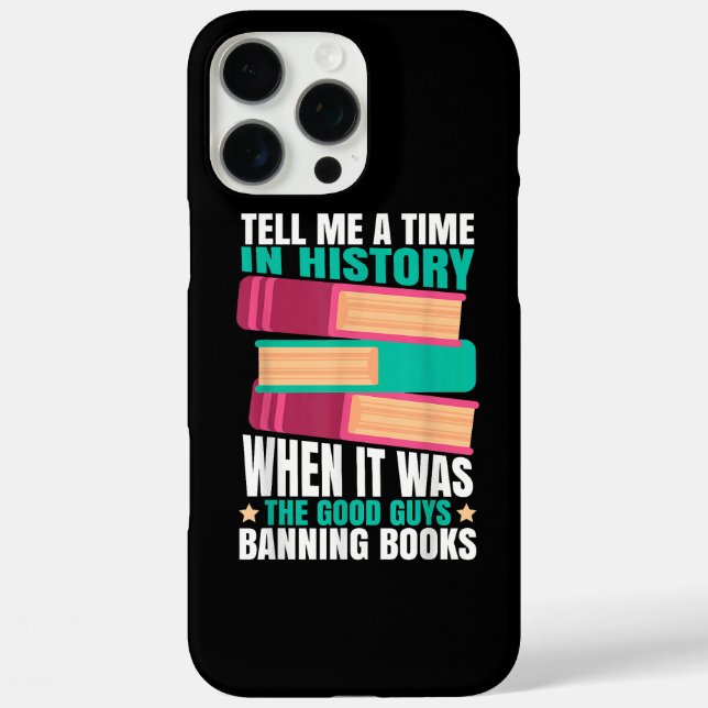 Funda iPhone 16 Pro Max Cita de Libros Prohibidos  (Reverso )