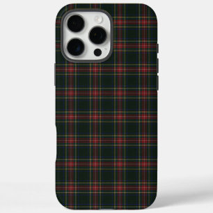 Funda iPhone 16 Pro Max Clan Stewart Black Tartan