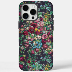 Funda iPhone 16 Pro Max Clásico estilo William Morris Inglés Rústico Calic