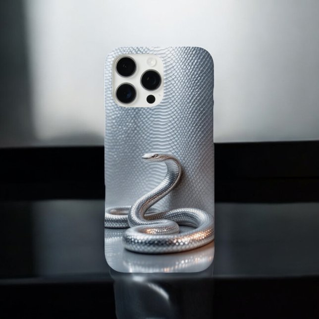 Funda iPhone 16 Pro Max Cobra - Escudo de serpientes (Subido por el creador)