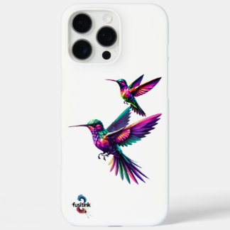 Funda iPhone 16 Pro Max Colibrí prisma multicolor
