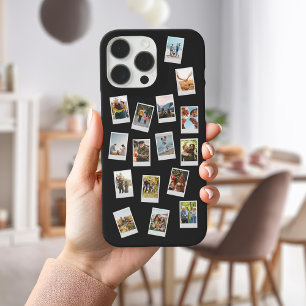 Funda iPhone 16 Pro Max Collage de fotos de película instantánea personali