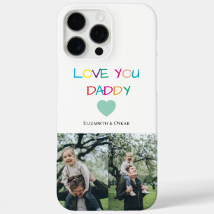 Funda iPhone 16 Pro Max Colorido "Ama Papi" - Regalo divertido y sincero